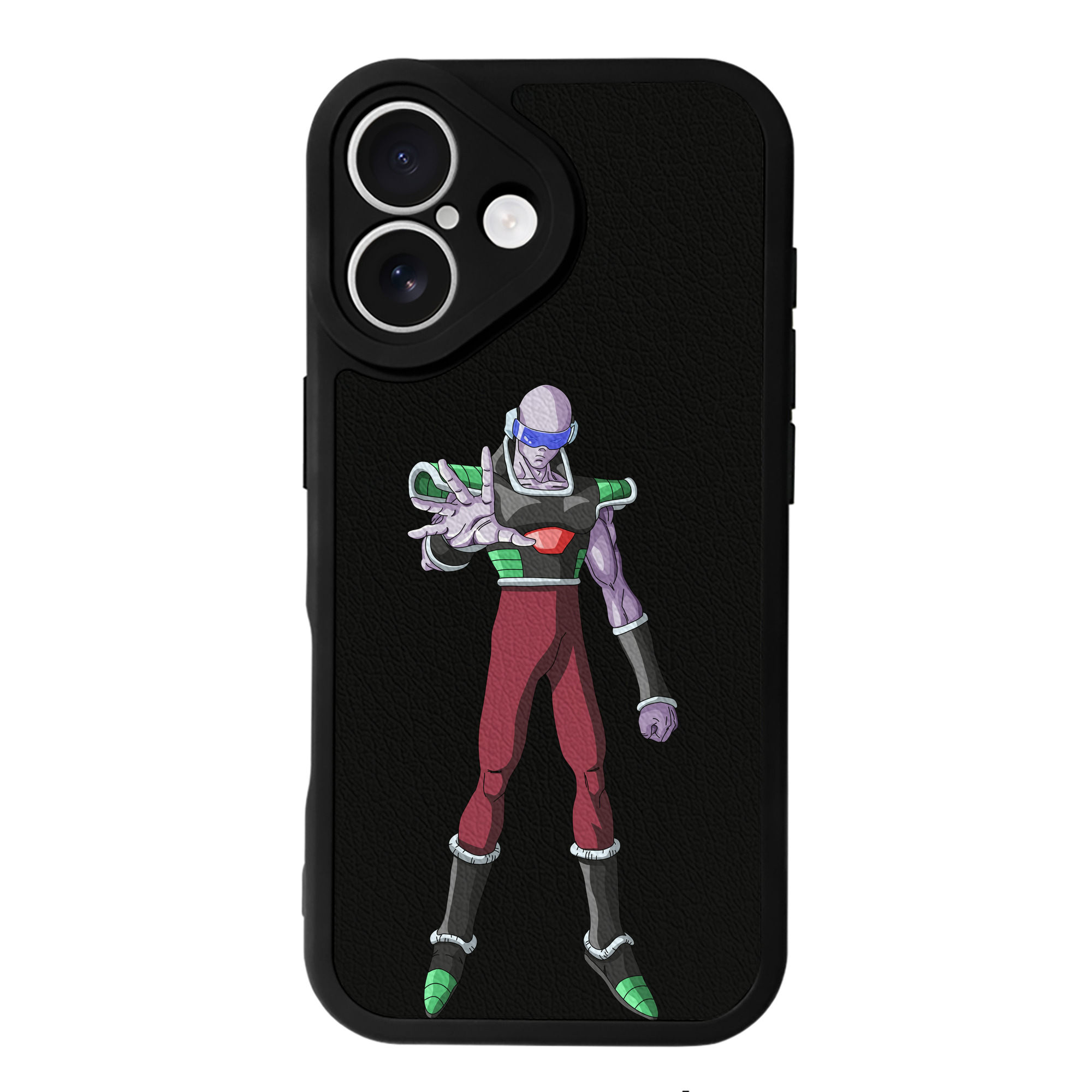 （画像用） ドラゴンボール DRAGON BALL 【iPhone 16シリーズ対応】シリコンスマホケース（レザー調） 材質：シリコン